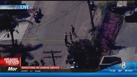 Lemon Grove shooting leaves one injured