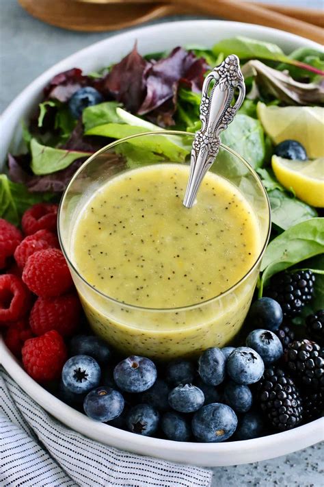 Lemon Poppyseed Dressing