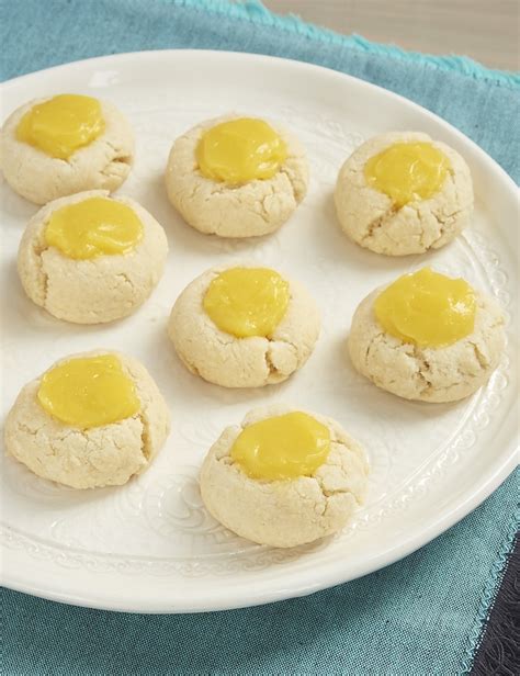 Lemon Thumbprint Cookies - Bake or Break