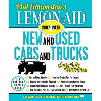 Lemon aid car guide lemon aid suvs vans and trucks. - Sous le vent des bêtes sauvages ....