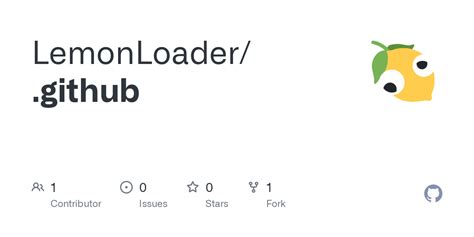 Lemon loader github. We would like to show you a description here but the site won’t allow us. 