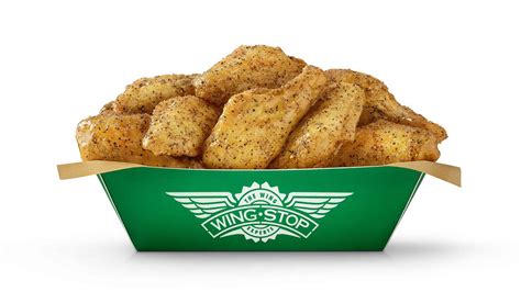 Lemon pepper wings at wingstop. This is one of the milder wings with an intense lemon flavor throughout that pairs nicely with the cracked black pepper that coats the wing. 4. Hickory Smoked BBQ. … 