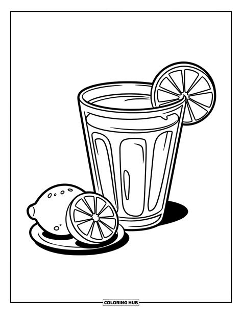 Lemonade Coloring Shee