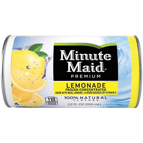 Lemonade concentrate. Lemon juice from concentrate, REAL LEMON, bottled contains 0 g of saturated fat and mg of cholesterol per serving. 15 g of Lemon juice from concentrate, REAL LEMON, bottled contains 0.30 mcg vitamin A, 2.5 mg vitamin C as well as 0.01 mg of iron, 1.35 mg of calcium, 16 mg of potassium. 