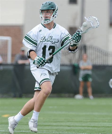 Lemoyne lacrosse. The Le Moyne men’s lacrosse team fell one win short of the NCAA championship game, losing a heartbreaker in double overtime, 12-11, to Mercy on Sunday afternoon. Le Moyne, the defending Division ... 