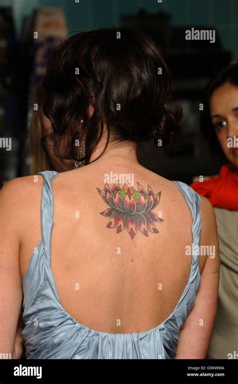 Lena headey tattoos lower back