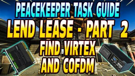 Mar 8, 2023 · Lend-Lease Part 2 is COMPLETE!! On to Lightkeeper (almost)! Virtex, I hate you, but I wish everyone else a happier and easier hunt!Twitch Channel!! https://w... . 