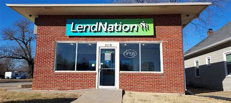 Lendnation corporate office. 2615 Gravois Avenue. St. Louis, MO 63118. (314) 773-7911. Closed at. 1701 S. Kingshighway. St. Louis, MO 63110. (314) 771-7900. Visit your local LendNation at 165 Lemay Ferry Road in St. Louis, Missouri for a short-term loan or title loan solution that works for you. Visit us today! 