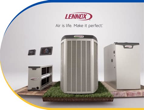 Lennox hvac systems. Lennox ® believes everyone deserves perfect air. Maximize savings on your new system by stacking available Lennox rebates and financing with other incentives. Depending on where you live, you may qualify for local utility rebates when you purchase a high-efficiency heating or cooling system. Taking advantage of the innovation of a Lennox ... 