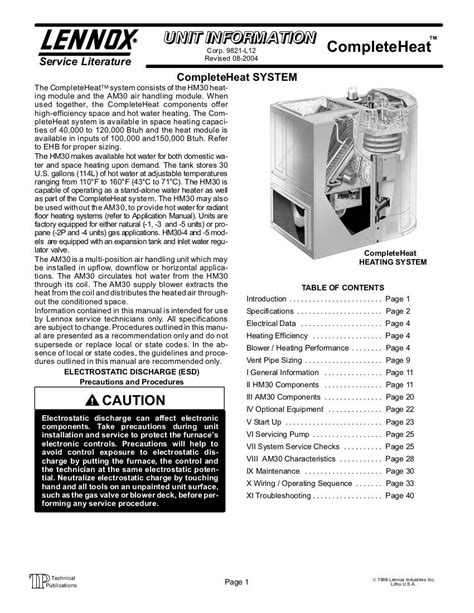Lennox whisper quiet furnace service manual. - Thermoking cd max 2 operations manual.