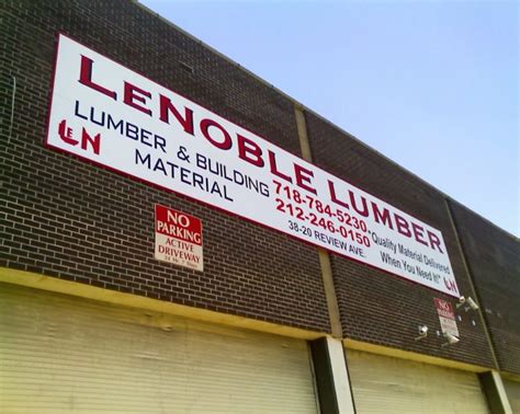LeNoble Lumber Co., Inc.'s Post LeNob