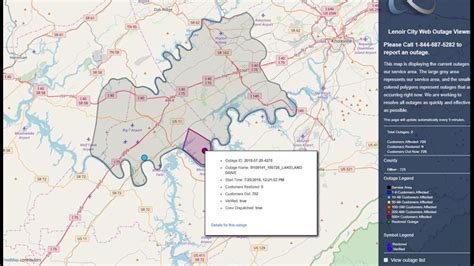 Lenoir city power outage. Customers Tracked: 74,487 Customers Out: 0 Last Updated: 2024-04-28 07:00:39 PM 
