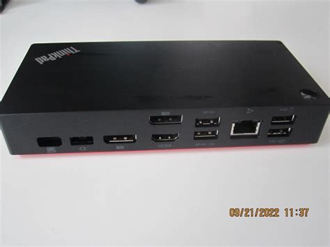 Lenovo Thinkpad universal USB-C dock eBay