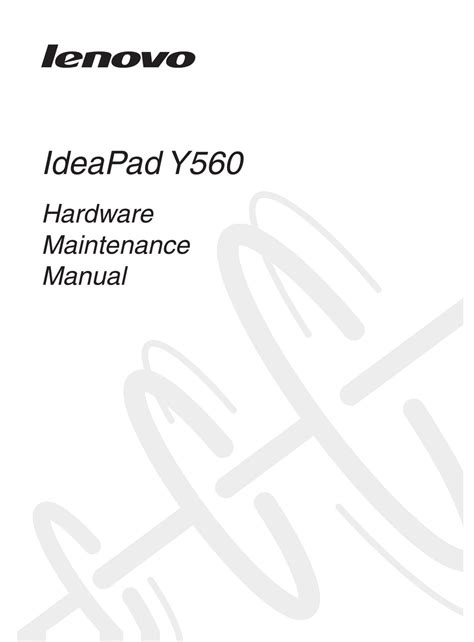 Lenovo ideapad y560 hardware maintenance manual v2 0. - Manual taller sym euro mx 125.
