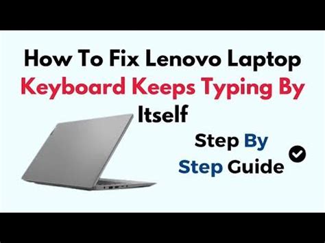 Lenovo laptop keyboard keeps typing by itself. .  https://forums.  I use my Lenovo Y...