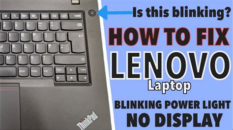 Lenovo power light blinking.  These affordable, high-performing computers have their unique...