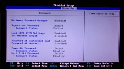 Lenovo thinkpad bios password default.  This article shows you the types ...
