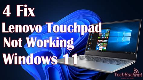 Lenovo touchpad driver windows 11 not working.  If the website doesn't wo...