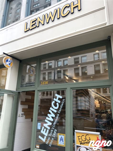 Lenwich nyc. View menu and reviews for Lenwich in New York, plus popular items & reviews. Delivery or takeout! Order delivery online from Lenwich in New York instantly with Seamless! ... New York, NY 10018 (212) 575-2520. Hours. Today. Pickup: 7:00am–3:30pm. Delivery: 7:00am–3:30pm. See the full schedule. Sponsored restaurants in your area 