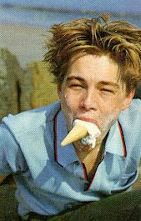Leo dicaprio young funny. .  ...