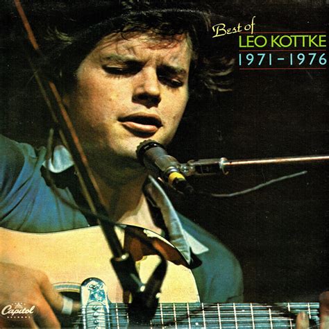 Leo kottke leo kottke. Leo Kottke - Shortwave. 1/50. Watch on. His innovative style of fingerpicking on 6 and 12-string guitar shows the influence of Mississippi John Hurt and Merle Travis, but mostly in how it differs, and how it employs an expanded use of harmony, counterpoint and polyphony. Hallmarks of his style include using his … 