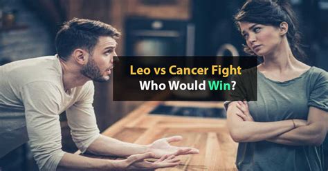 Leo vs Cancer Fight: Who would win?