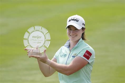 Leona Maguire plays last 6 holes in 6 under, comes from behind to win Meijer LPGA Classic