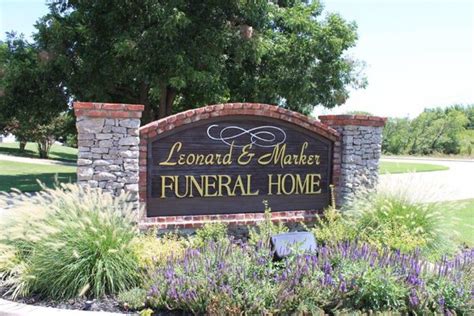 Leonard marker funeral home bixby. .  ...