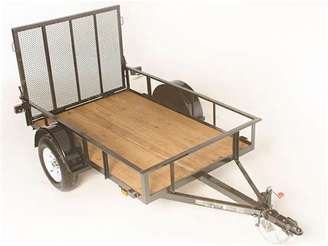 Leonard. 7x14 Utility Trailer 170C - Ideal ATV Trailer. quick view. quick view. $3,069.00. 7 x 14 Utility trailer |170C is a great ATV hauler. This trailer comes with a 2" coupler, Manual top wind jack, A-frame tongue jack, Safety chains, 15" …