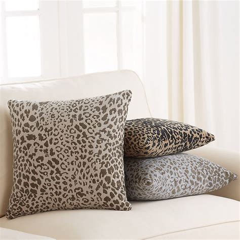 Leopard Print Outdoor Throw Pillows Collection - ballarddesigns