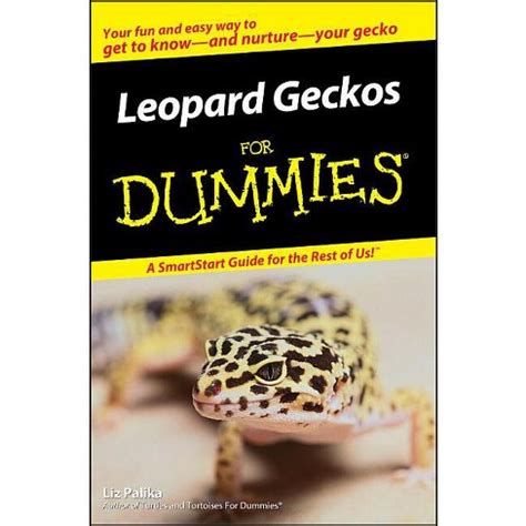 Full Download Leopard Geckos For Dummies By Liz Palika