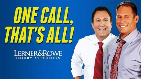 Lerner and rowe injury attorneys. The Reno personal injury lawyer from Lerner and Rowe are available 24/7 at 775-644-4444. Our staff will help you find any medical you need and start your free consultation. With various parties involved, Reno taxi accidents can be more complicated than standard car accidents. 
