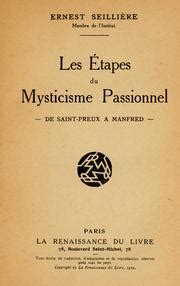 Les étapes du mysticisme passionnel, de saint preux ıa manfred. - Contribution du film a l'enseignement du premier degre. ..