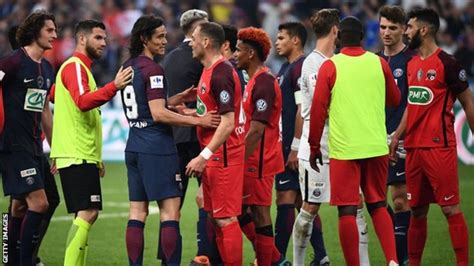 Les Herbiers 0-2 Paris St-Germain - BBC Sport