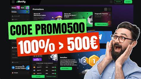 betify code promo actif