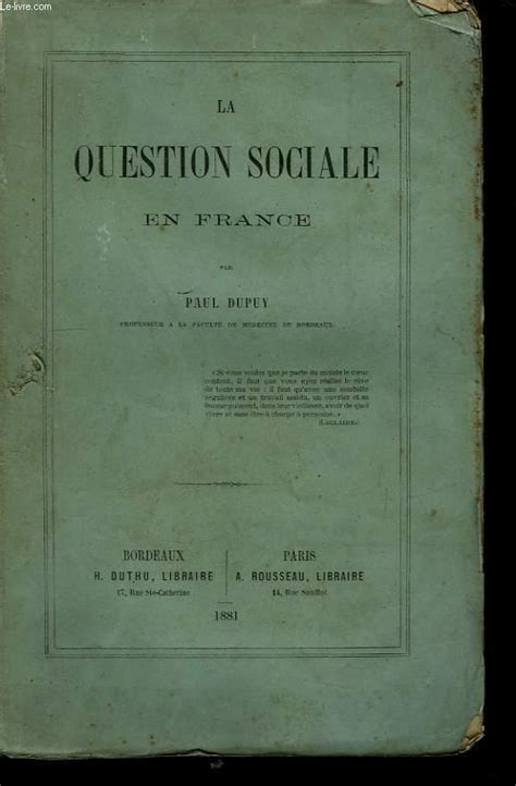 Les colonies et la question sociale en france. - Kill or cure an illustrated history of medicine.