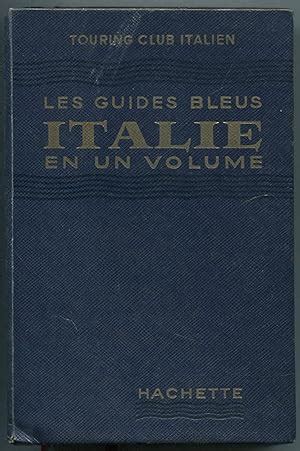 Les guides bleus italie en un volume touring club italien. - Esprits courageux - manuel de maitre.