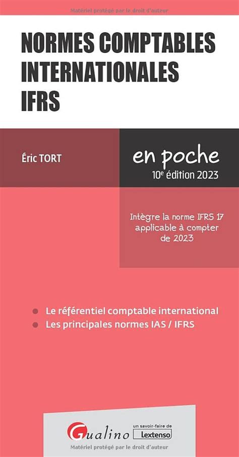 Les normes comptables internationales IAS/IFRS - Amazon