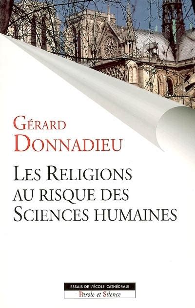 Les religions au risque des sciences humaines. - Laborhandbuch für antworten zur analyse von einführungsschaltungen.