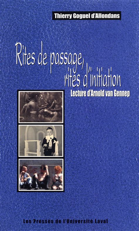 Les rites de passage