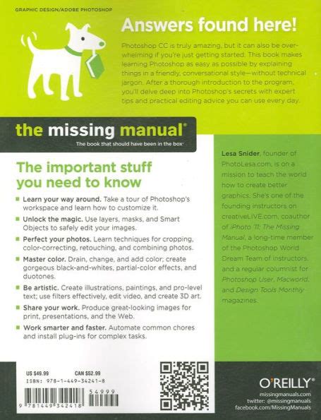 Lesa snider the missing manual
