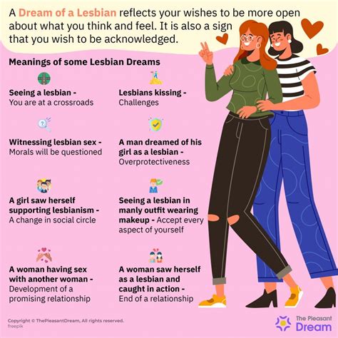 Lesbian meaning. A lesbian is a woman who is attracted to other women. Two married women are in a lesbian relationship. This is a word for women who are homosexual. Though homosexual women are … 