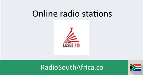 Lesedi FM Listen Live Online