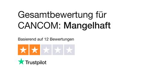 Lesen Sie Kundenbewertungen zu www.cancom.de - Trustpilot