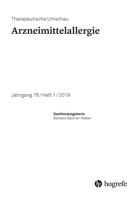 Leseprobe Therapeutische Umschau 2/2024 by Hogrefe - Issuu