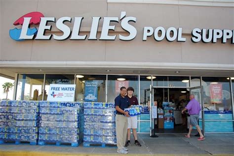 Get all of your swimming pool supplies, service and repair needs taken care of at our location at 7100 W University Ave in Gainesville, FL. 15% Off ALL Tabs | Use Promo Code TABSDEAL. ... Leslie's Pool Supplies. 6641 FALLS OF NEUSE RD C-7 RALEIGH ....