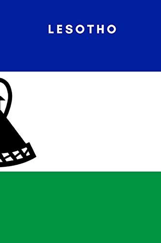 Full Download Lesotho Country Flag A5 Notebook To Write In With 120 Pages By Not A Book