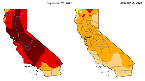 Less than 9% of California still in a drought