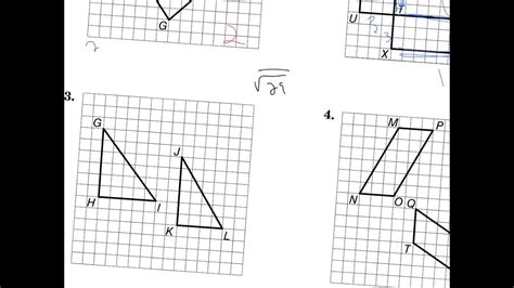 Lesson 3 similarity and transformations 541 answer key.  Model with Mathematics The im...