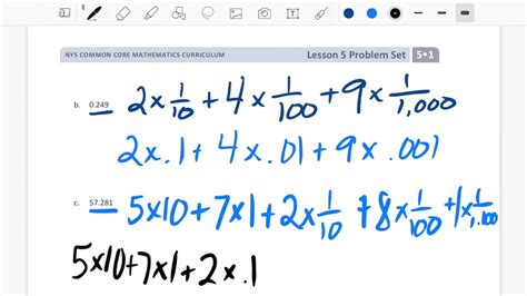 Lesson 5 Expanded Form Module 1 YouTube